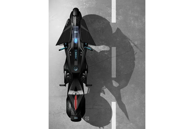 デザインスケッチ（トップビュー）