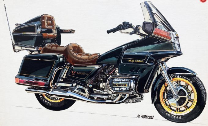 1984 GL1200 ASPENCADEイメージスケッチ