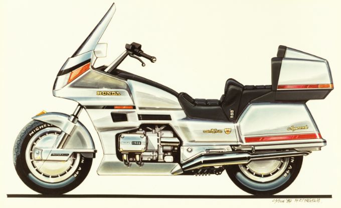 1988 GL1500 アイデアスケッチ