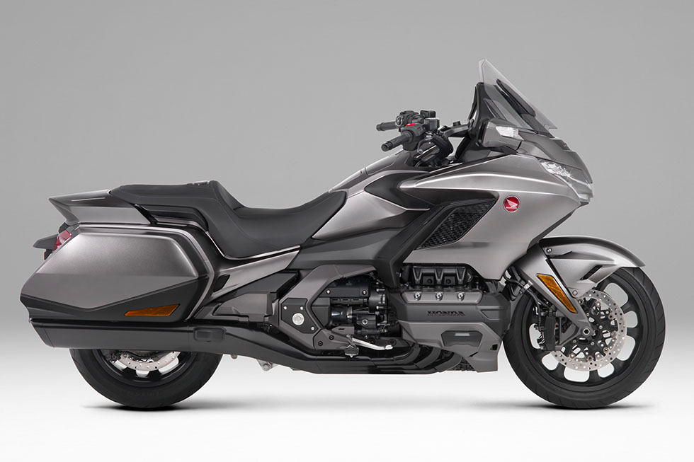 2018年4月発売 Gold Wing 日本仕様 リアトランクがなく、従来のGold Wingにはないスタイリッシュさとスポーティーさが特徴